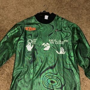 Off-White X Nike all over print jersey